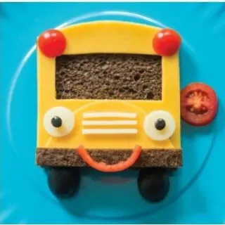 Fun School Bus Sandwich Recipe