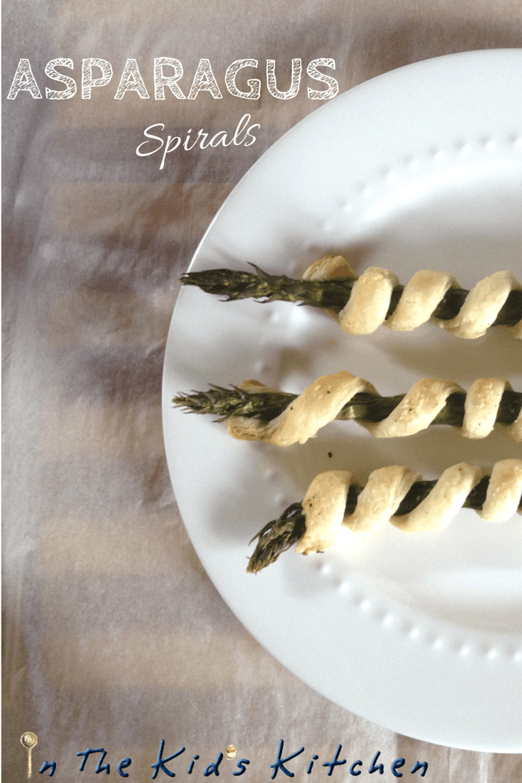 asparagus spirals - easy kid-friendly recipe