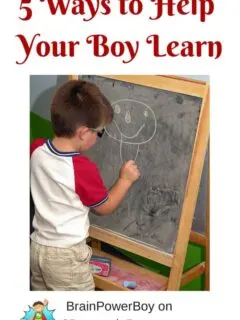 5 Ways to Help Your Boy Learn. Finding out more about boys' learning life can help you raise a boy who loves to learn.