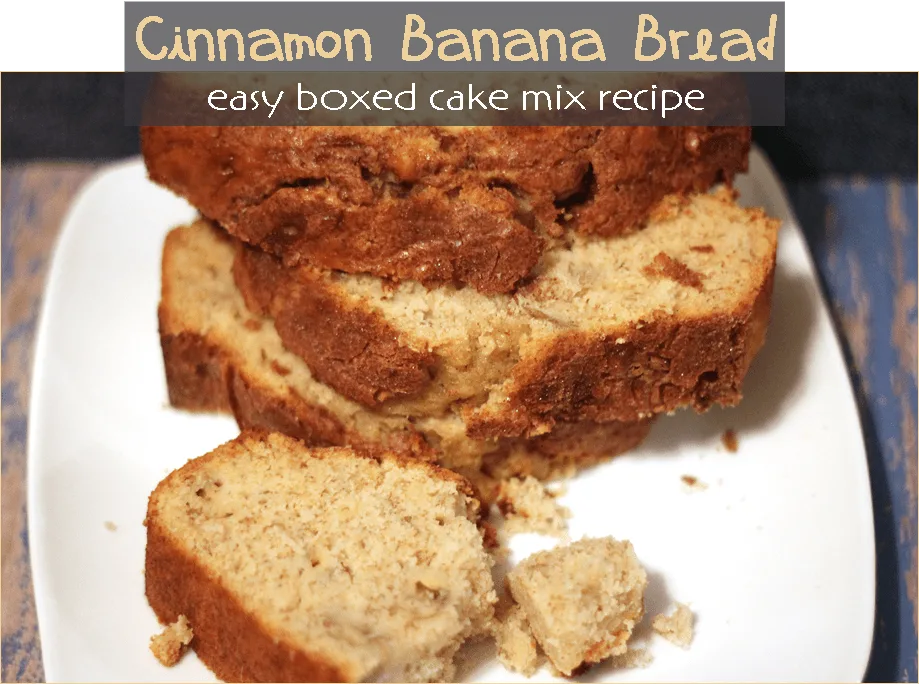 Easy Cinnamon Banana Bread