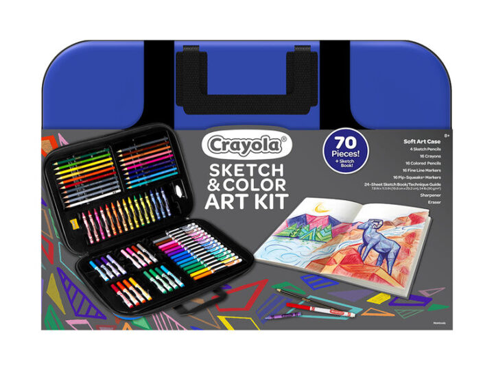 Image for Coloring and Sketching Art Set for Kids | Crayola.com | Crayola