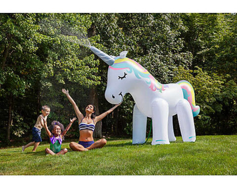 Image for Big Mouth Inc. 6-1/2-Foot Unicorn Sprinkler