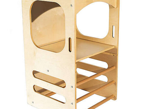 Image for Cassarokids® Climbing Play Tower with Chalkboard and Slide