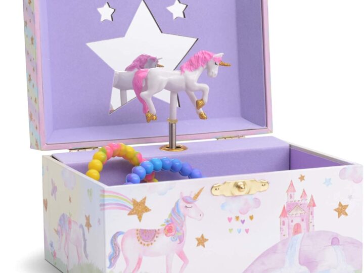 Image for Jewelkeeper Girl's Musical Jewelry Storage Box