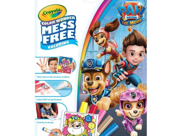 Image for Color Wonder Paw Patrol Movie Coloring Set | Crayola.com | Crayola