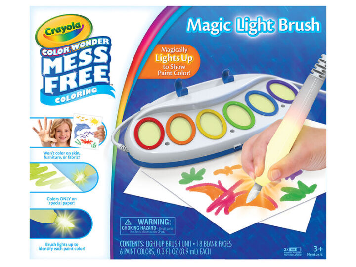 Image for Color Wonder Magic Light Brush for Kids | Crayola.com | Crayola