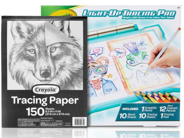 Image for Teal Light Up Tracing Pad Gift Set | Crayola.com | Crayola
