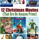 12 Must See Christmas Movies and they are all on Amazon Prime so you can binge watch them today!