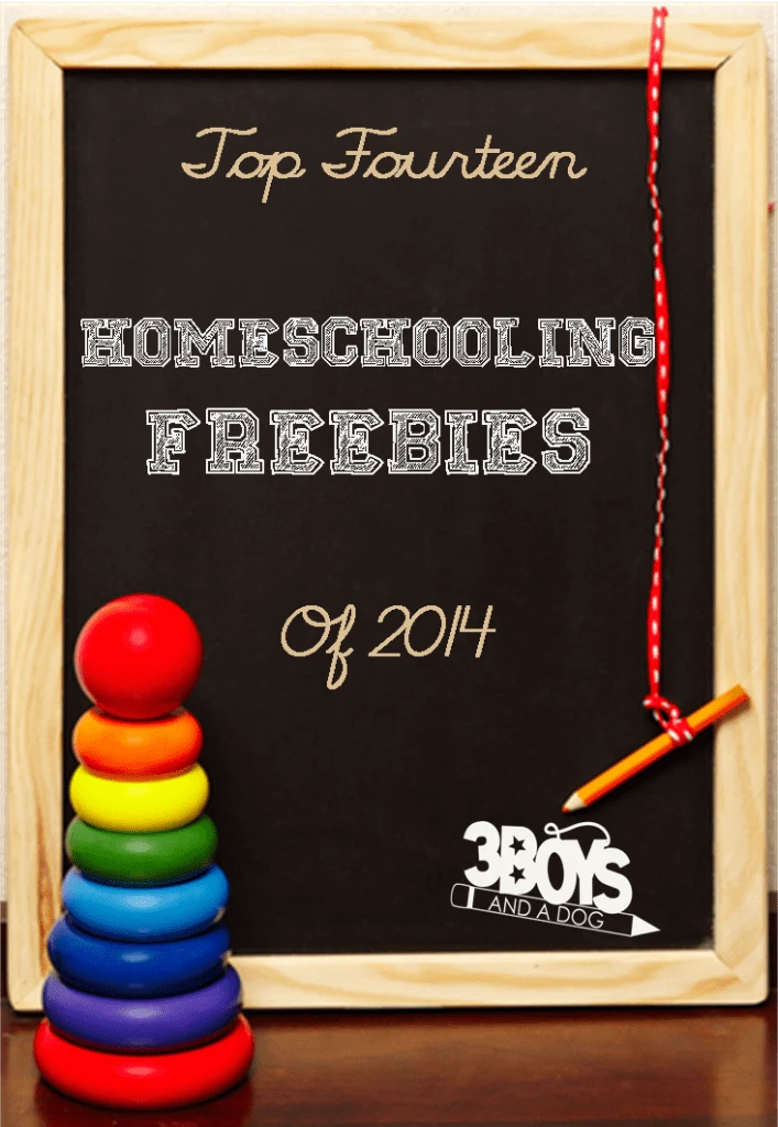 top 14 homeschooling freebies of 2014