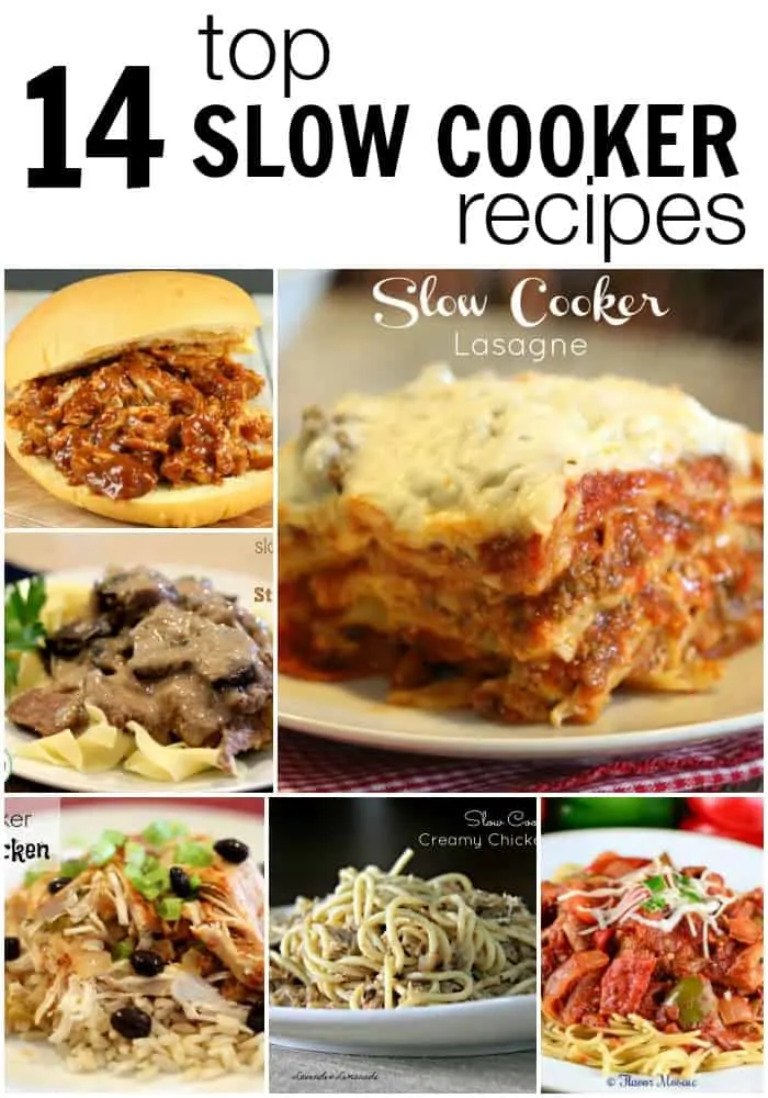 14 Top Slow Cooker Recipes