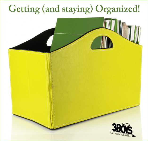 Getting and staying organized