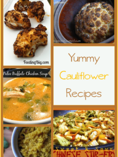 yummy cauliflower recipes