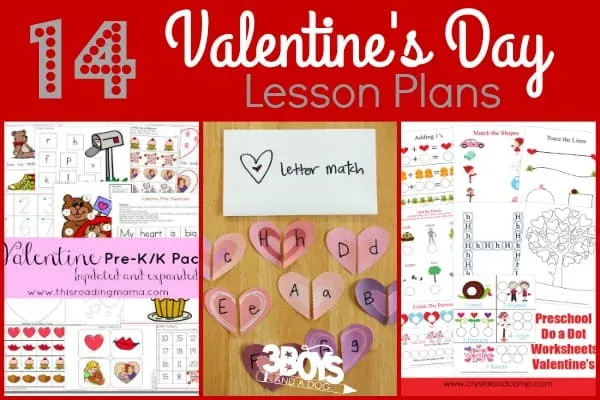 Valentines Day Lesson Plans