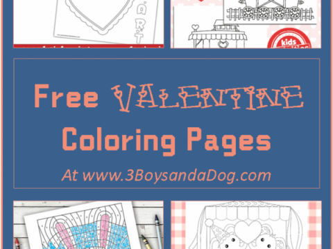 Coloring Pages for Valentine's Day