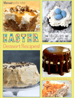 Delicious dessert recipes for easter