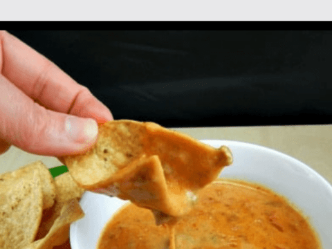 Sausage RoTel Dip perfect for Game Day with only three ingredients