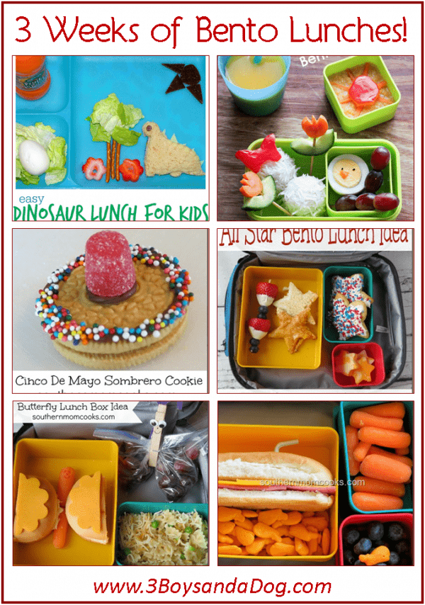 15 bento lunch recipes for kid lunches