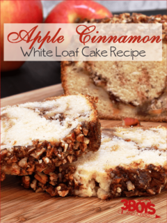 Apple Cinnamon White Cake