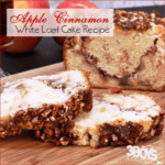 Delicious Apple Cinnamon White Cake