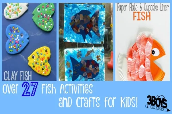 Fish Themed Crafts for Kids