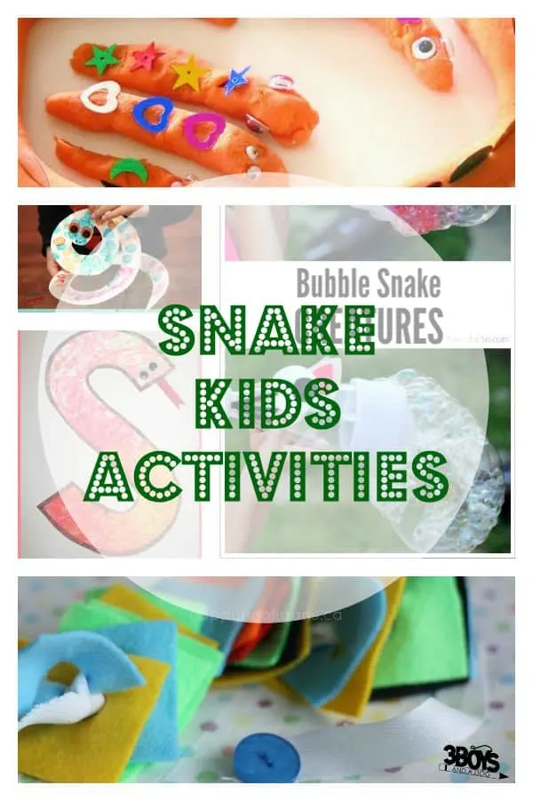 snake kids activities