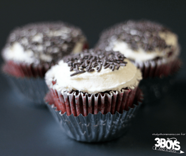 The best red velvet cupcake recipe you will ever make! This post delves into the science of baking to bring you a red velvet cupcake you will have to taste to believe