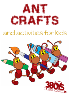 Ant Crafts and Activities for Kids