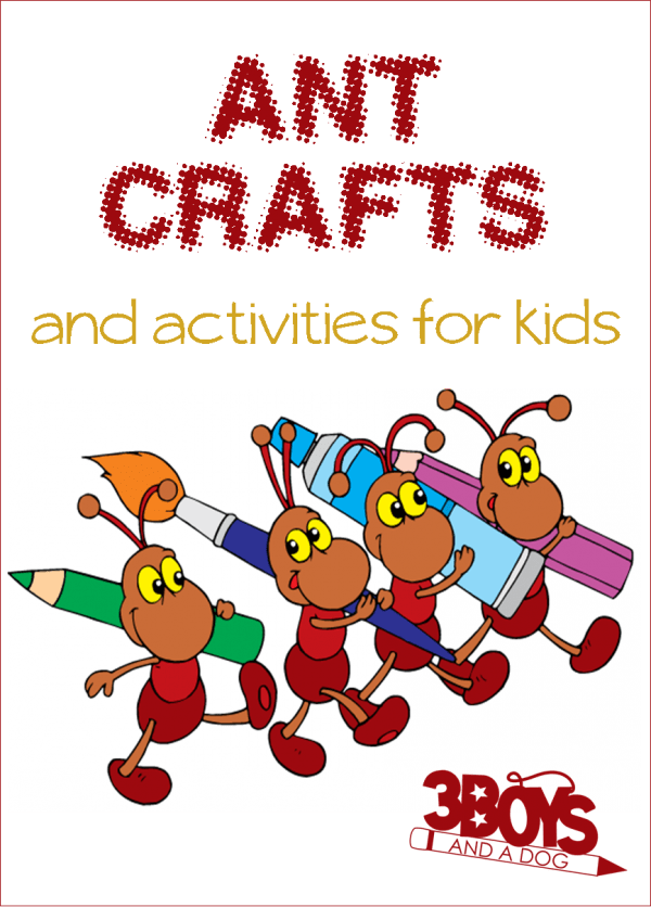 Ant Crafts and Activities for Kids