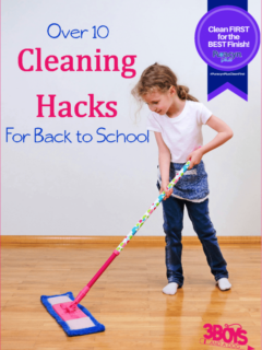 Back to School Cleaning Hacks