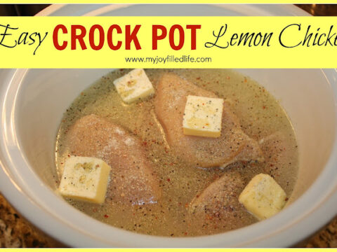Image for Easy Crockpot Lemon Chicken