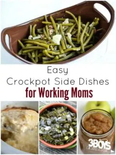 Easy Crockpot Side Dish Recipes for Working Moms