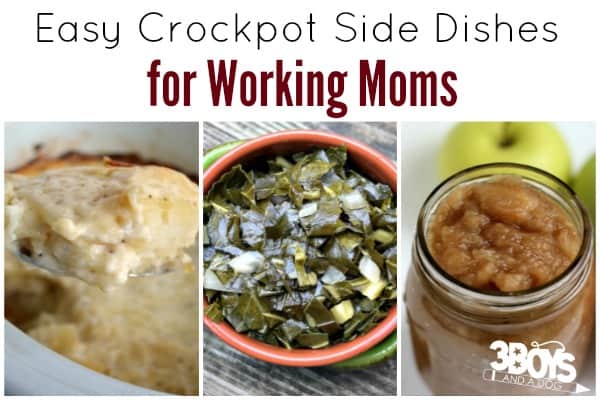 Easy Crockpot Side Dishes for Working Moms