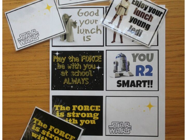 Image for Star Wars School Lunch with FREE Lunch Box Printables