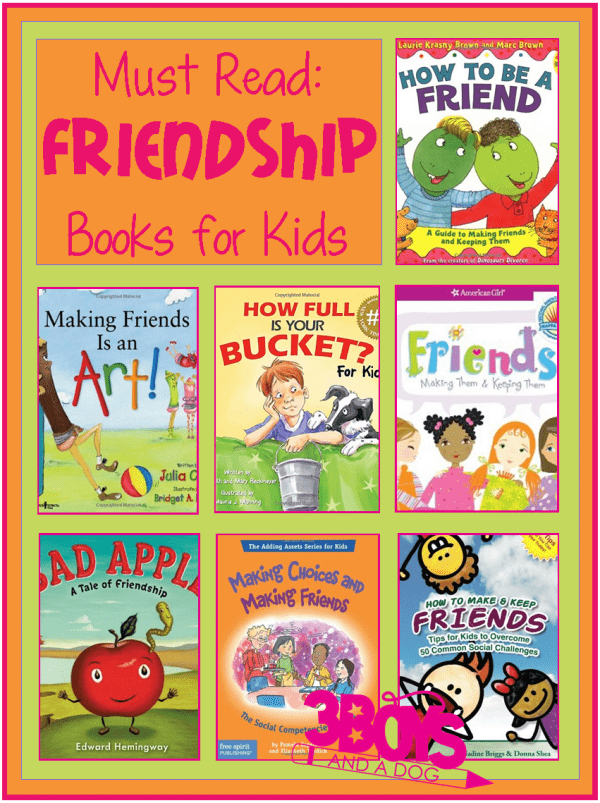 Books about friendship and making friends for kids