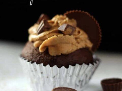 Reeses Candy Bar Cupcakes