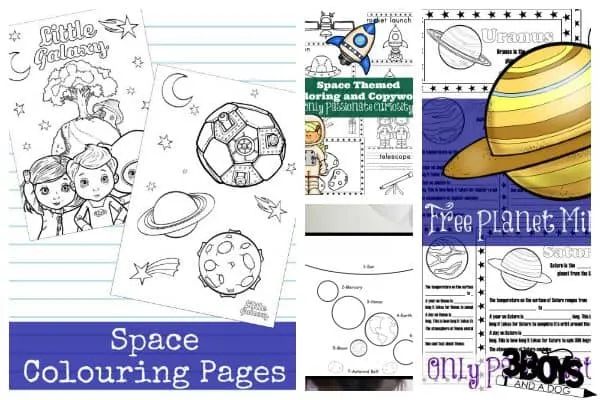 solar system coloring pages 