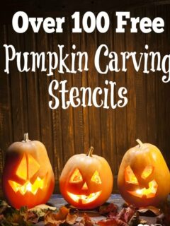 Over 100 free pumpkin carving stencils