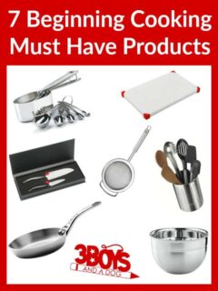 7 Beginning Cooking Must Have Products