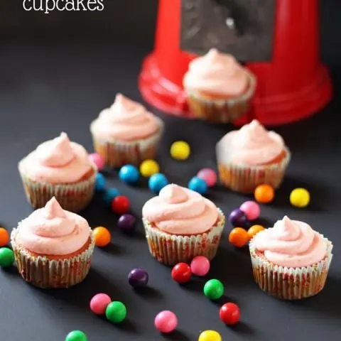 Bubblegum Cupcakes