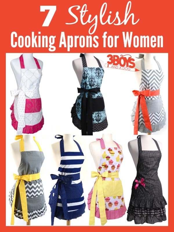 7 Stylish Cooking Aprons for Women