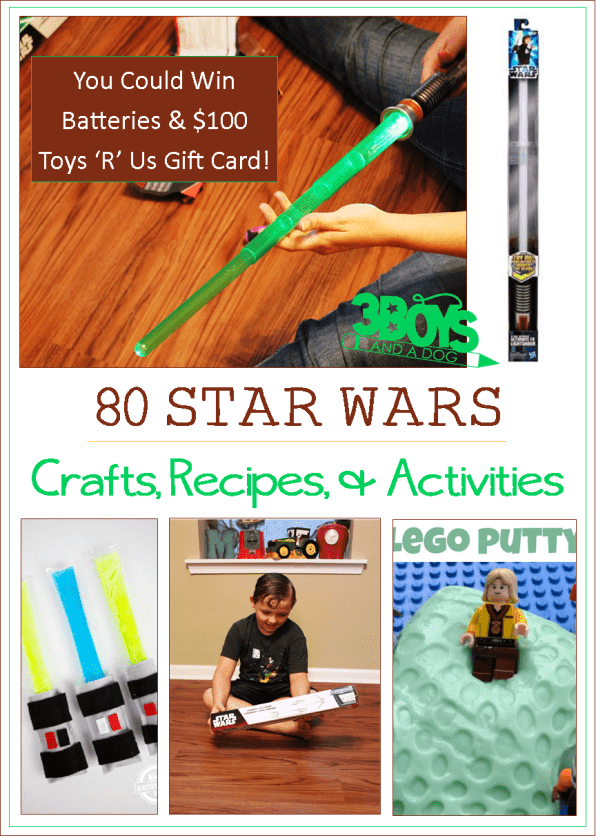 80 Star Wars Recipes Crafts and Activities for Kids