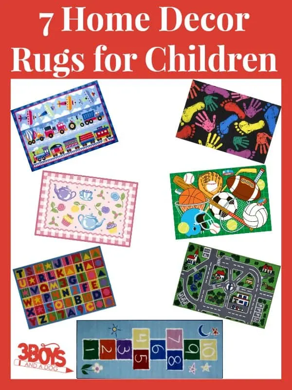Home Decor Rugs for Children