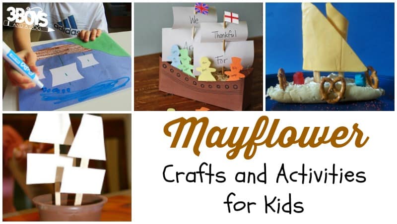 Mayflower Crafts and Activities for Kids