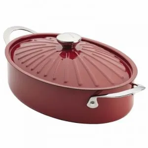 Rachael-Ray-Cucina-5-Qt.-Paella-Pan-with-Lid-RRY2984