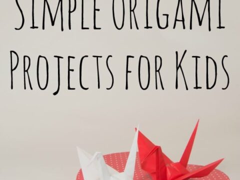 Simple Origami for Kids Crafts