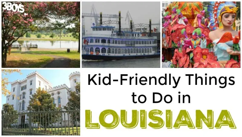 Things to Do with Kids in Louisiana