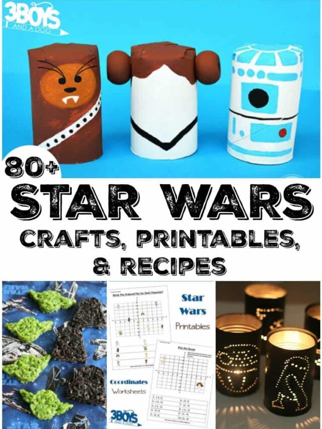 80+ Star Wars Crafts, Printables, and Recipes