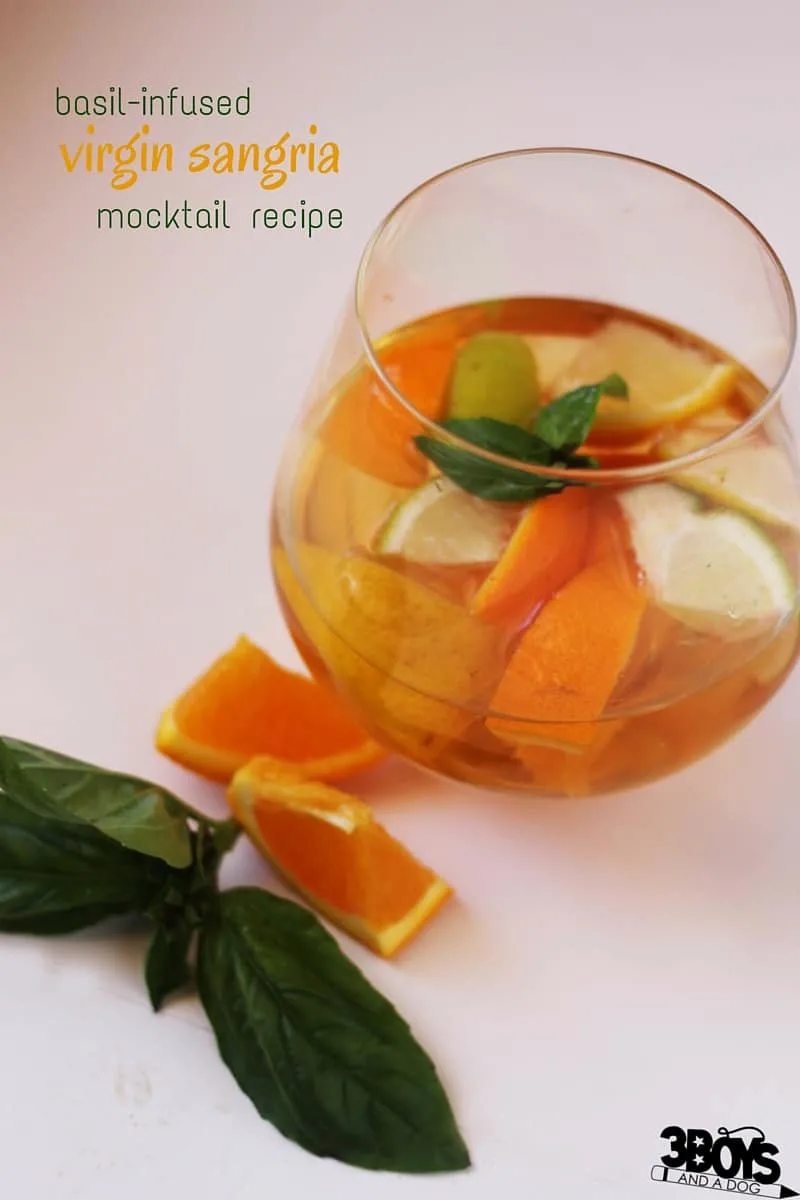A delicious and refreshing basil-infused mocktail recipe for entertaining. A year-round favourite, this mocktail is a fun twist on an Italian classic