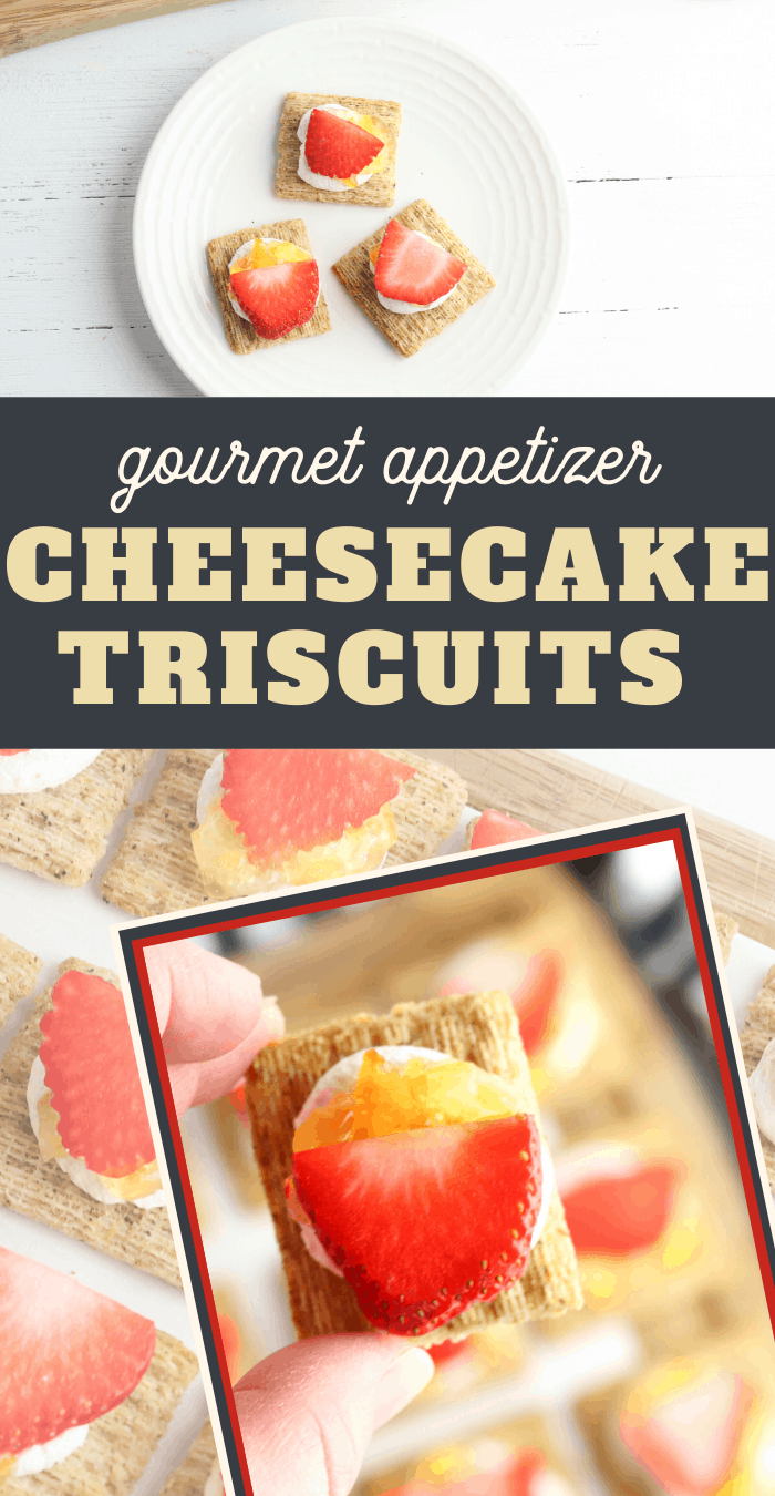 triscuit cracked pepper cheesecake topper recipe