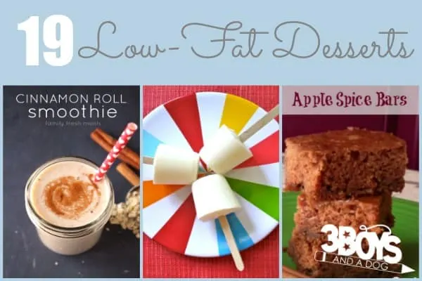 19 Low Fat Dessert Recipes